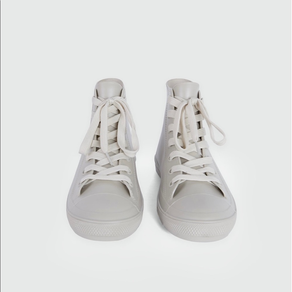 Oak+Fort-Rubberized sneakers-NWOT - Picture 3 of 5